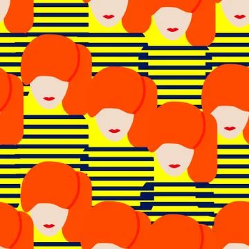 Seamless pattern with modern geometric colorful decoration. Decoration Elemen Stock Illustration