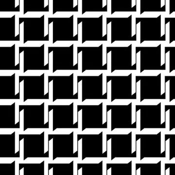 Seamless pattern with modern monochrome texture Stock Illustration