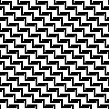 Seamless pattern with modern monochrome texture Stock Illustration