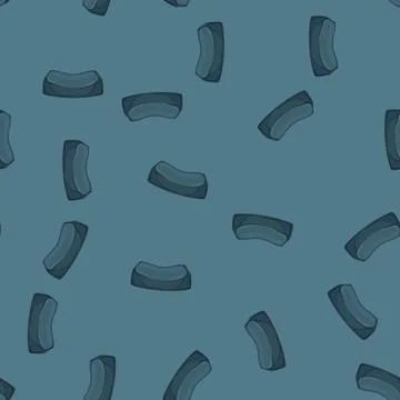 Seamless pattern modern seat cushion cartoon vector イラスト素材