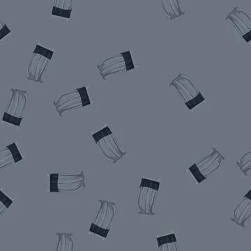 Seamless pattern modern shower bathroom curtain cartoon vector Stock Illustration