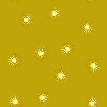 Seamless pattern modern star cartoon vector Illustrazione stock