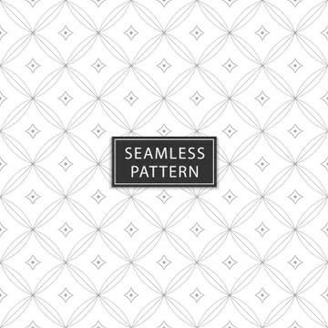 Seamless Pattern in Modern style texture Vector file. Stock Illustration