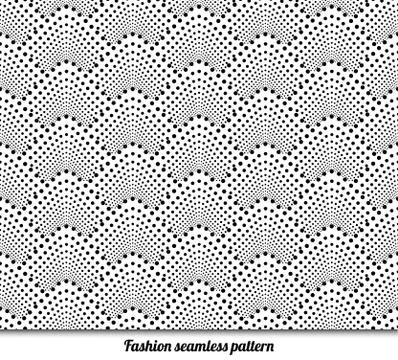 Seamless pattern. Modern stylish texture. Illustrazione stock