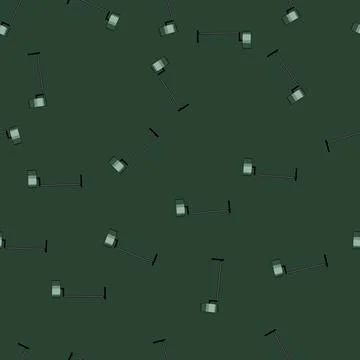 Seamless pattern modern torchere cartoon vector Stock Illustration