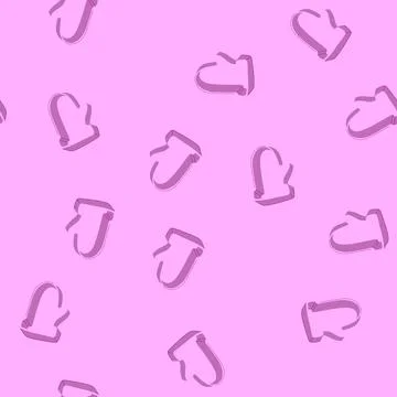 Seamless pattern mold cookie cutter cartoon vector Stock Illustration