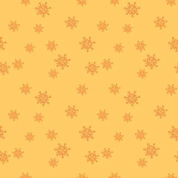 Seamless pattern of molecules, cells of virus, bacteria. Pandemic, epidemic c Stock Illustration