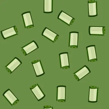 Seamless pattern money cash stack cartoon vector Illustrazione stock