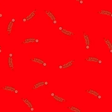 Seamless pattern money chinese firecracker cartoon vector Illustrazione stock