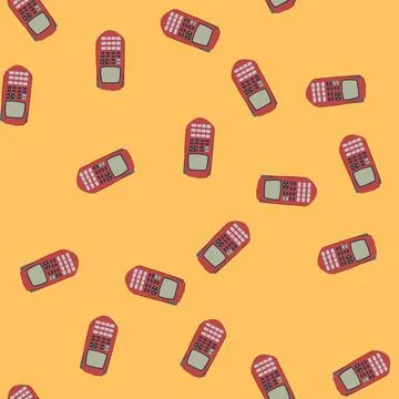 Seamless pattern money graphing calculator cartoon vector Stock Illustration