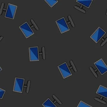 Seamless pattern money pos terminal cartoon vector Ilustración de archivo