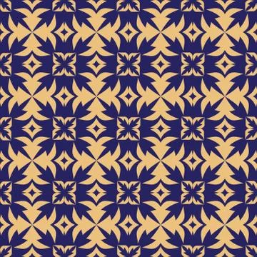 Seamless pattern in moroccan, persian and arabian style. Stock Illustration