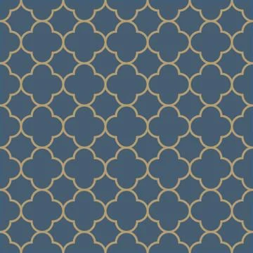 Seamless pattern moroccan vintage style Stock Illustration