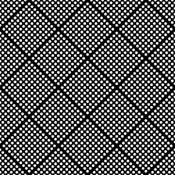 Seamless pattern with mosaic of circles. Monochrome repeatable background / t 스톡 일러스트