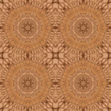 Seamless pattern, mosaic of fabric Stock Illustration