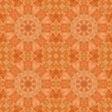 Seamless pattern, mosaic of fabric Stock Illustration
