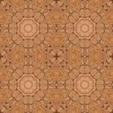 Seamless pattern, mosaic of  fabric Stock Illustration