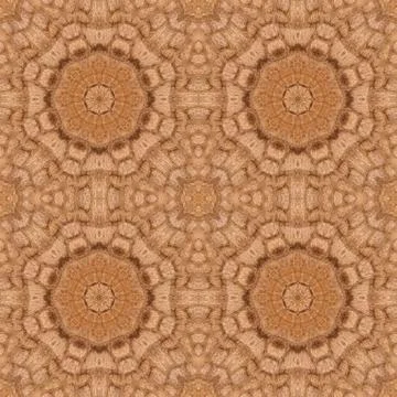 Seamless pattern, mosaic of  fabric Stock Illustration