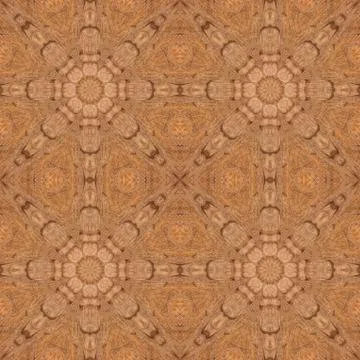 Seamless pattern, mosaic of  fabric Stock Illustration