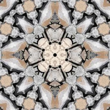 Seamless pattern mosaic of natural stone. Texture of natural stone. Mosaic .. Stock Illustration