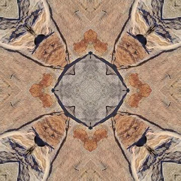 Seamless pattern mosaic of natural stone. Texture of natural stone. Mosaic .. Stock Illustration