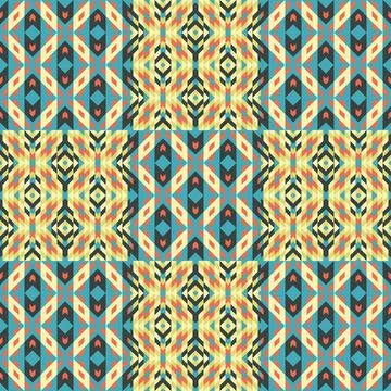 Seamless pattern. Mosaic. Seamless pattern. Mosaic. Template for design an... Stock Photos