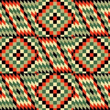 Seamless pattern. Mosaic. Seamless pattern. Mosaic. Template for design an... Stock-Fotos