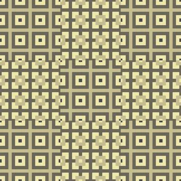 Seamless pattern. Mosaic. Seamless pattern. Mosaic. Template for design an... Stock Photos