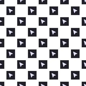 Seamless pattern of mouse cursors for digital navigation 스톡 일러스트