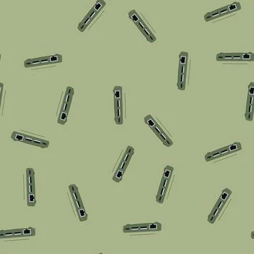 Seamless pattern mouse usb hub cartoon vector Stock Illustration