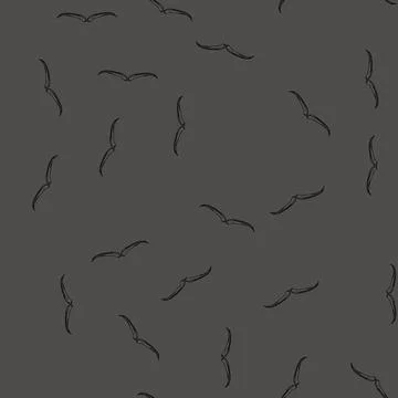 Seamless pattern moustache moustaches cartoon vector Stock Illustration