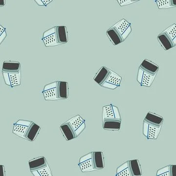 Seamless pattern moving pet travel carrier cartoon vector Illustrazione stock