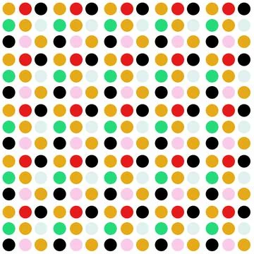 Seamless pattern . multi color on white backround Stock Illustration