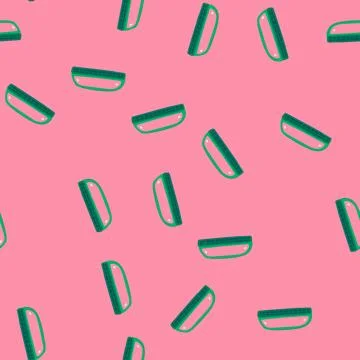 Seamless pattern music harmonica cartoon vector Stock Illustration