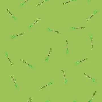 Seamless pattern mystic magic stick cartoon vector Stock Illustration