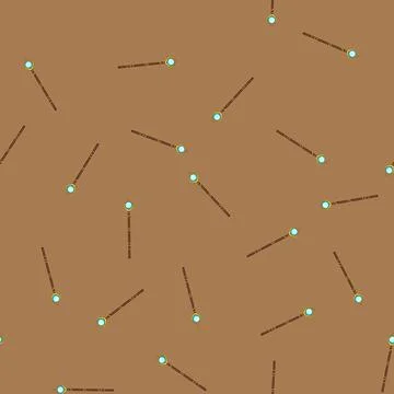 Seamless pattern mystic magic wizard stick cartoon vector Stock Illustration