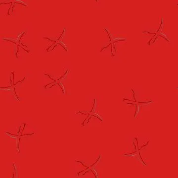 Seamless pattern nail claw scratch cartoon vector イラスト素材