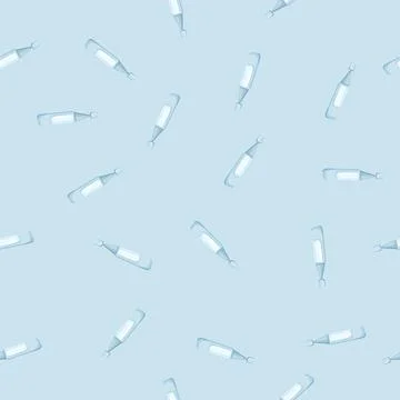 Seamless pattern nasal eye drop cartoon vector 스톡 일러스트