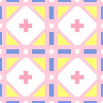 Seamless pattern in the native American style. Stock Illustration