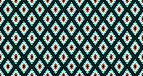 Seamless pattern in the native American style. イラスト素材