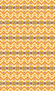 Seamless pattern in the native American style. Illustrazione stock