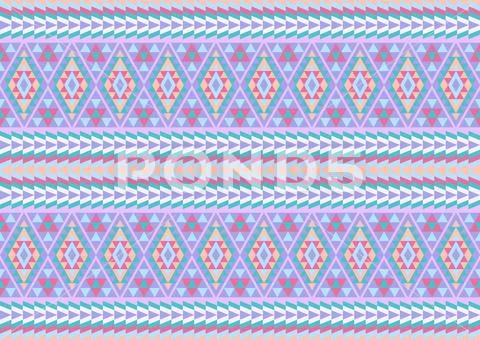 Seamless pattern in the native American style. Illustration