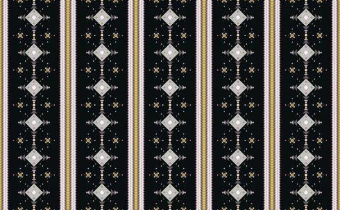 Seamless pattern in the native American style. Stock Illustration