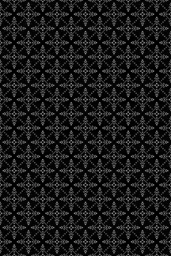 Seamless pattern in the native American style. Illustrazione stock