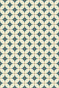 Seamless pattern in the native American style. Stock Illustration