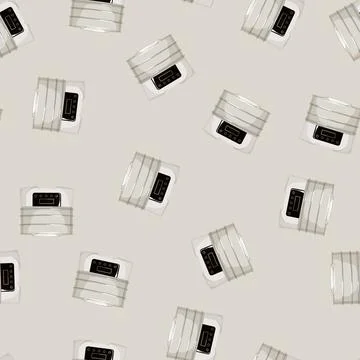 Seamless pattern natural dehydrator food cartoon vector Stock Illustration