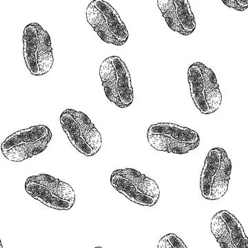 Seamless pattern natural fig sketch hand drawn 스톡 일러스트