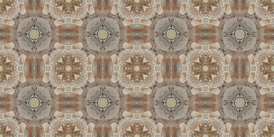 Seamless pattern of natural rock. Yellow and gray texture of natural stone... Stock Illustration