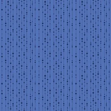 Seamless Pattern Nautical Abstract Circles Background Stock Illustration