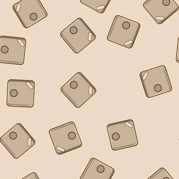 Seamless pattern navigation gps beacon cartoon vector Stock Illustration